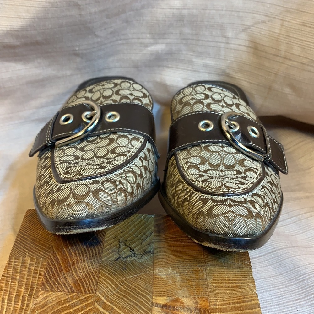 Coach Vintage almost NEW made in Italy mules - Picture 5 of 15